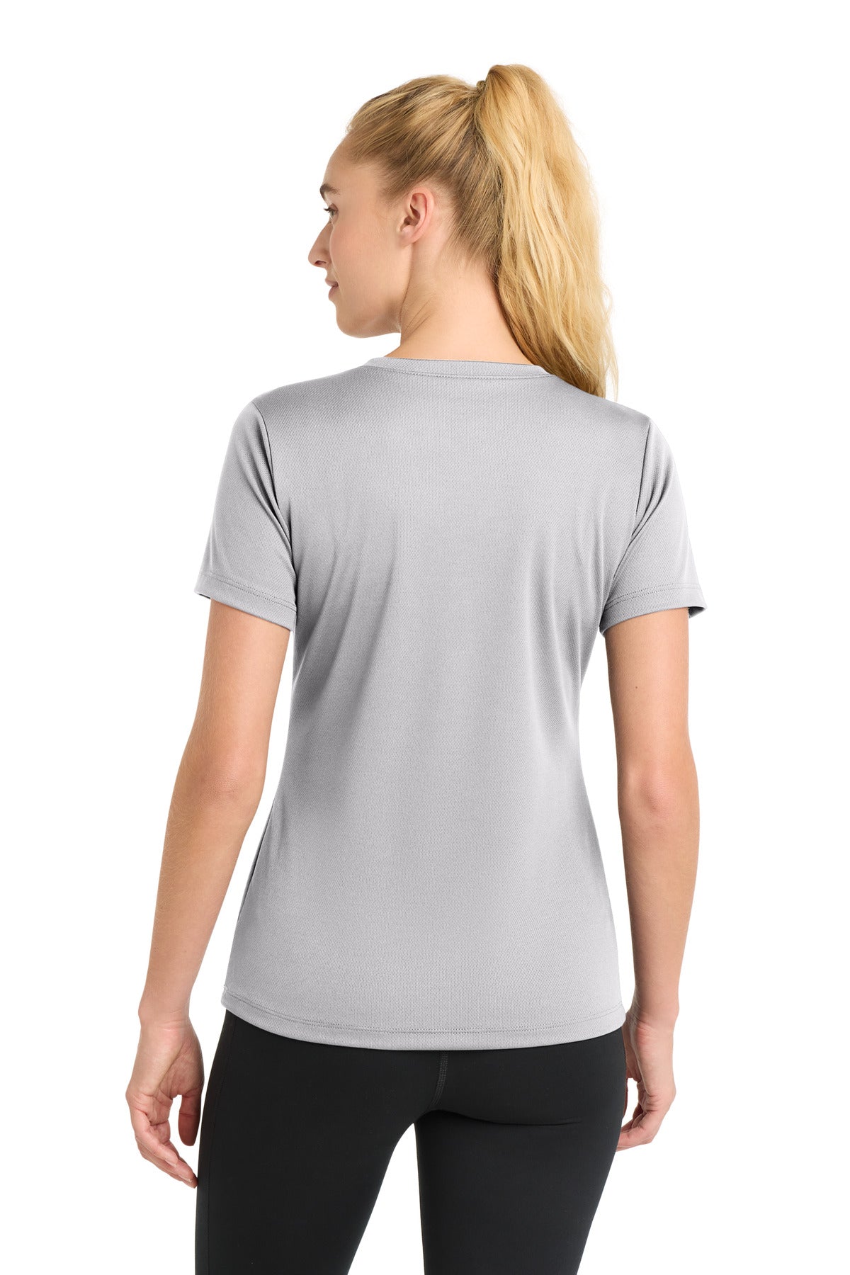 Custom Embroidered Sport-Tek Activewear in Silver