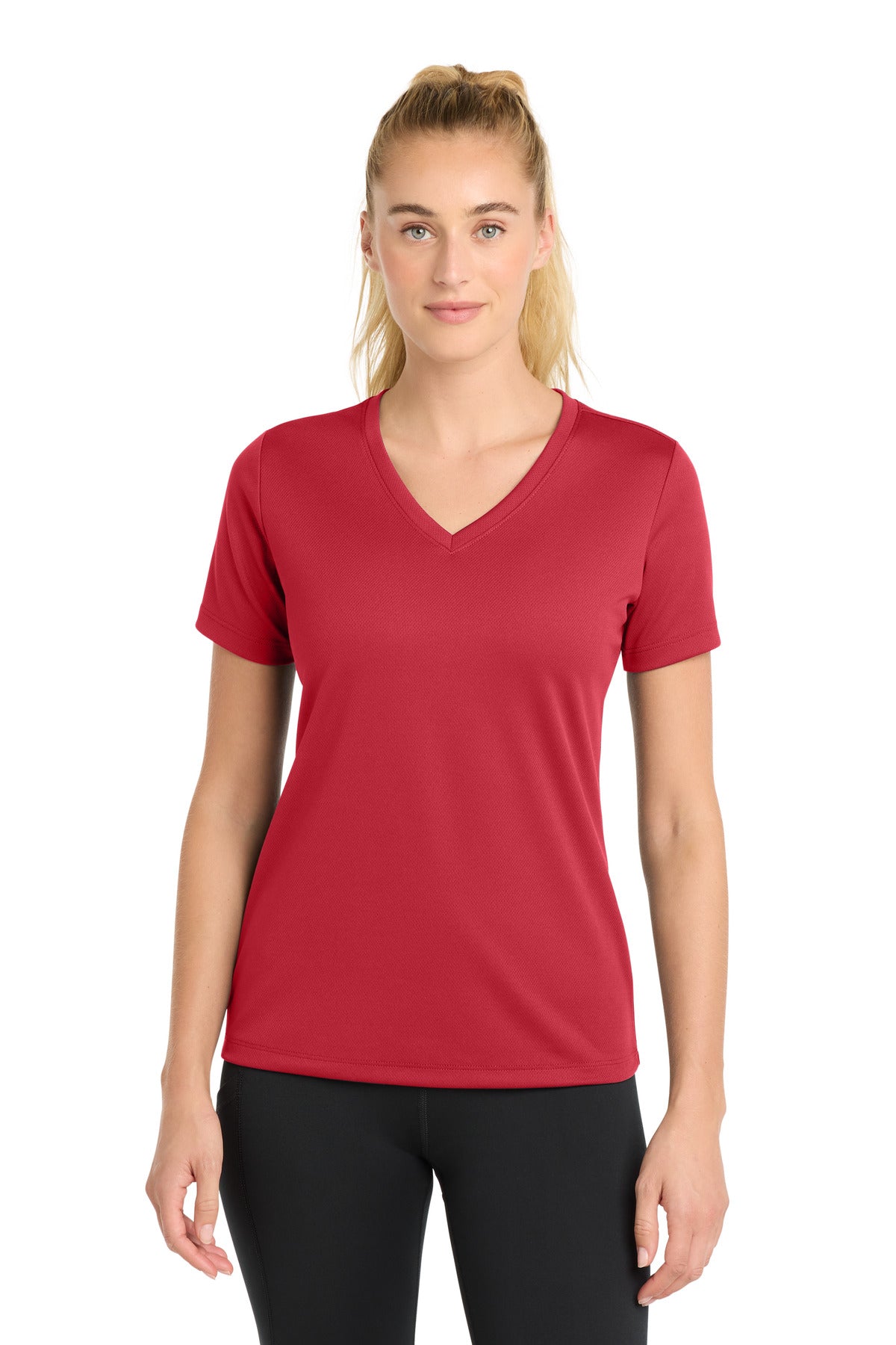 Custom Embroidered Sport-Tek Activewear in True Red