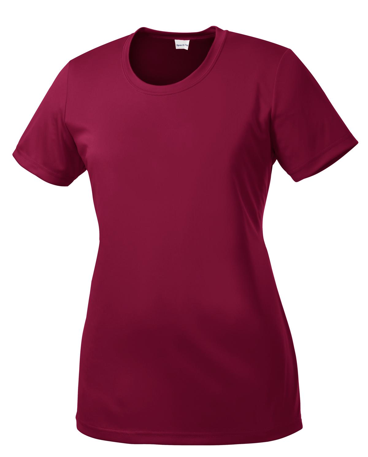 Sport-Tek Women's PosiCharge Competitor Tee. LST350 Cardinal