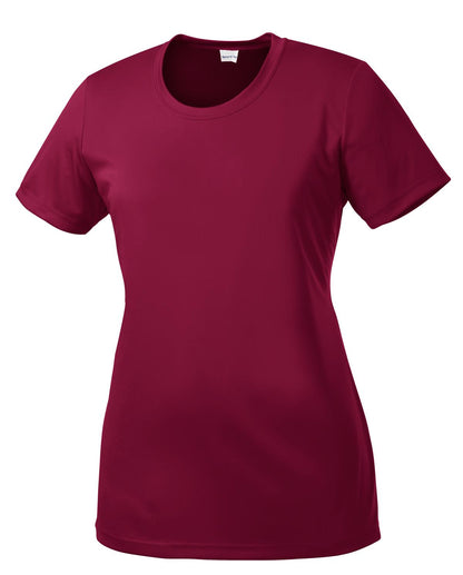 Sport-Tek Women's PosiCharge Competitor Tee. LST350 Cardinal