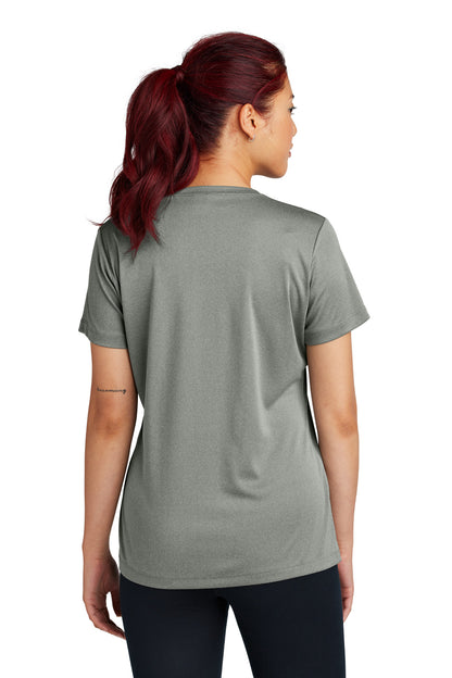 Custom Embroidered Sport-Tek Women's PosiCharge Competitor Tee. LST350,Grey Concrete Heather