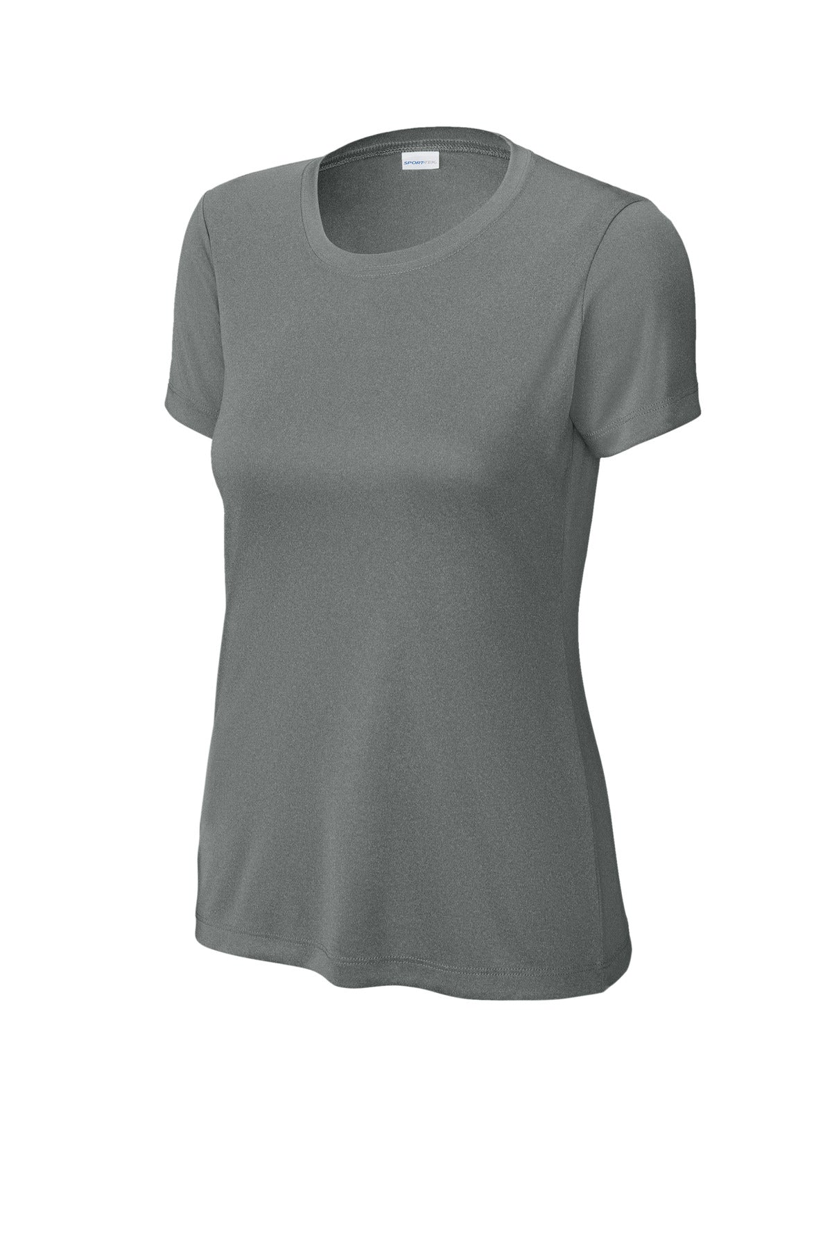 Sport-Tek Women's PosiCharge Competitor Tee. LST350 Iron Grey Heather