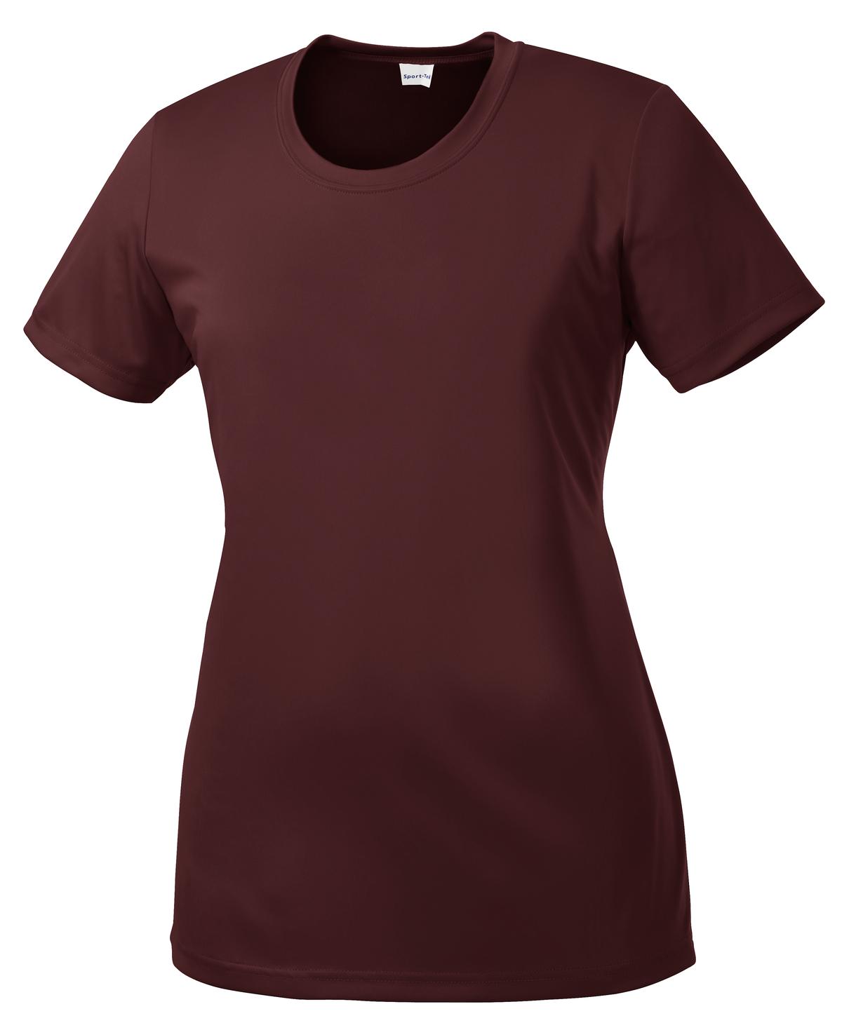 Sport-Tek Women's PosiCharge Competitor Tee. LST350 Maroon