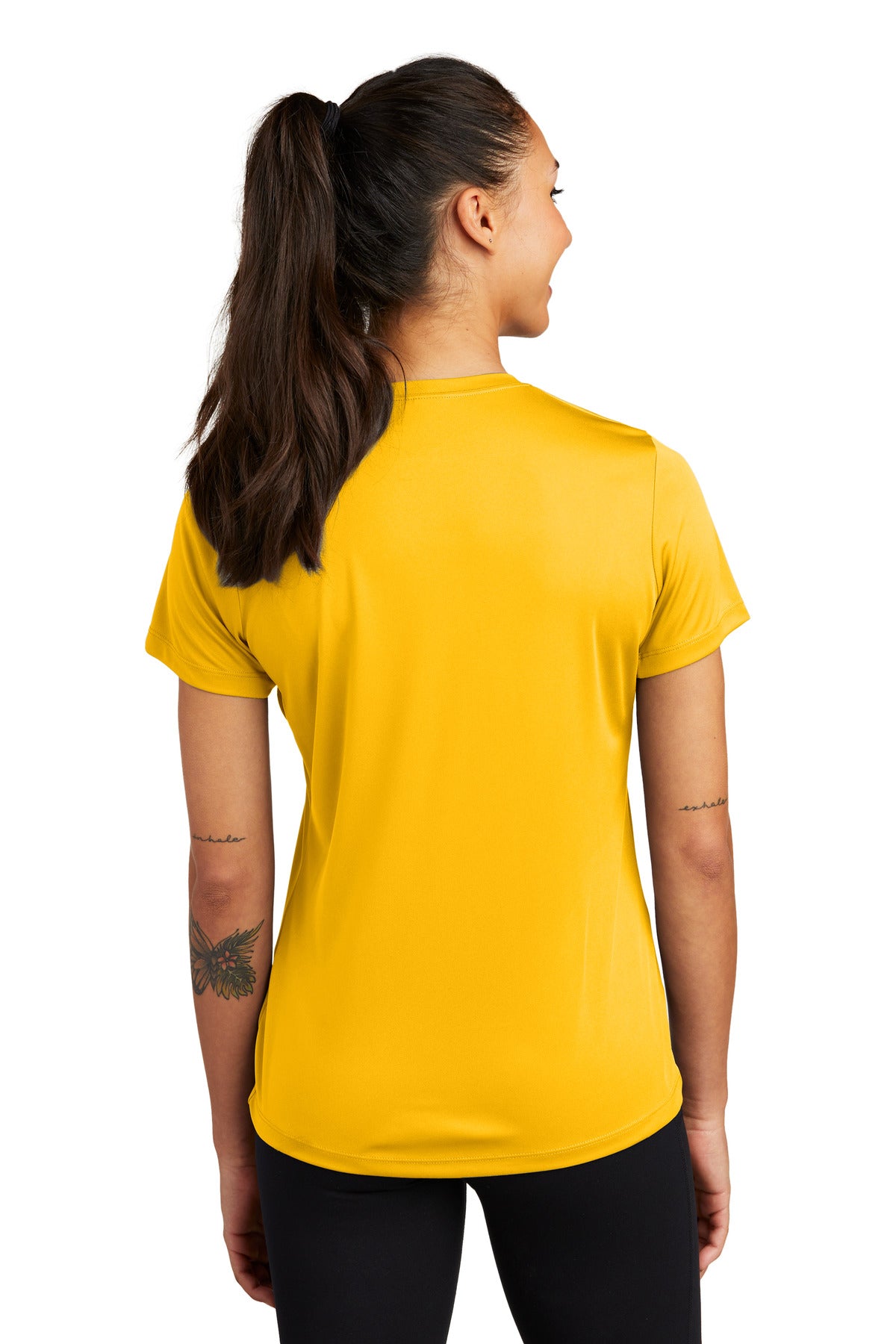 Custom Embroidered Sport-Tek Women's PosiCharge Competitor Tee. LST350,Gold