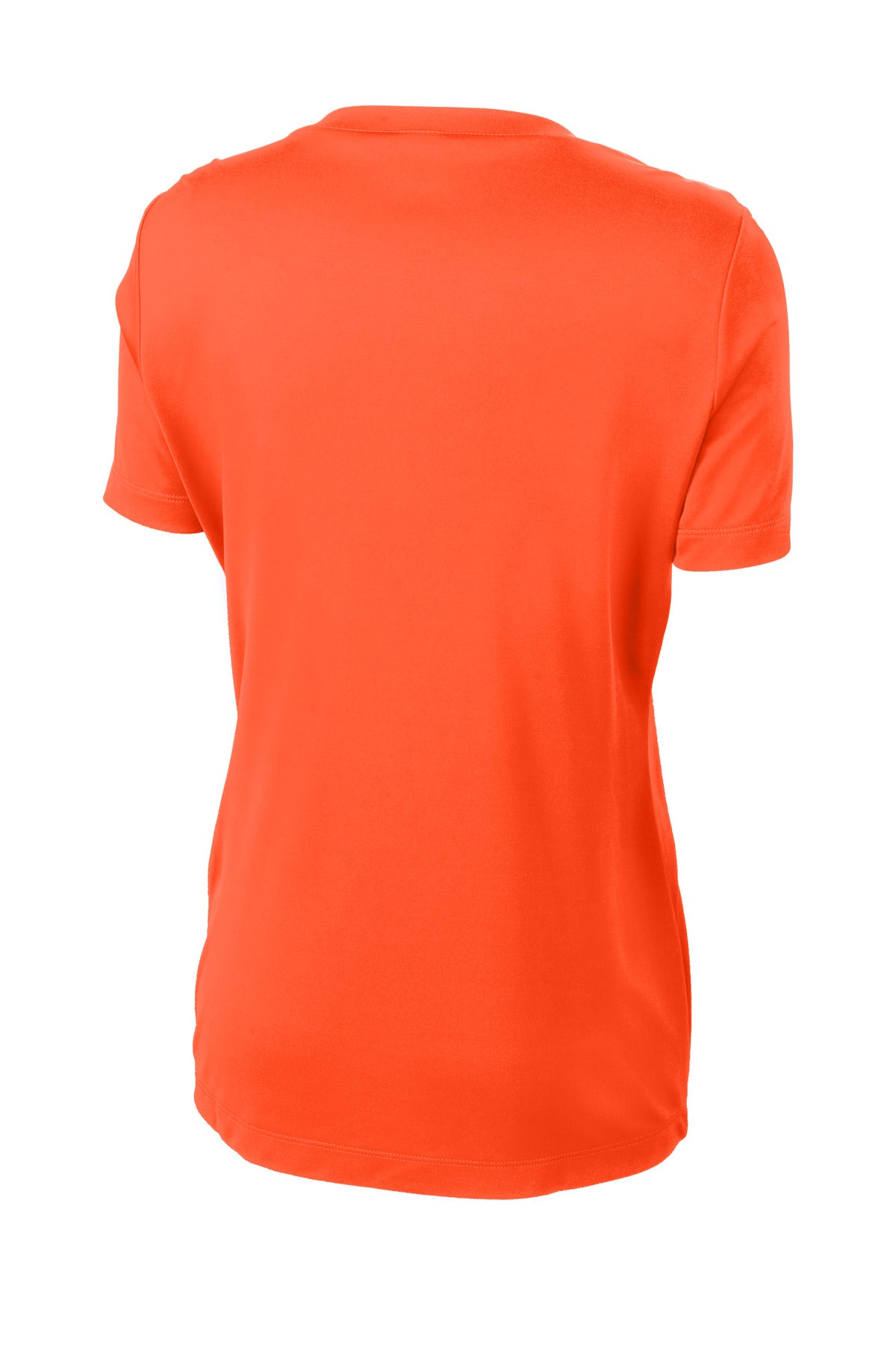 Sport-Tek Women's PosiCharge Competitor Tee. LST350 Neon Orange
