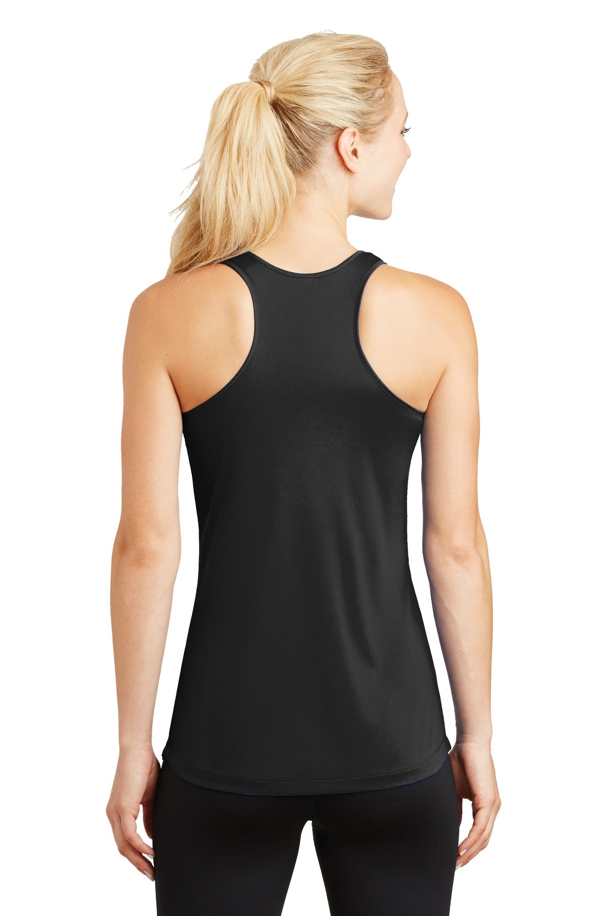 Custom Embroidered Sport-Tek Women's PosiCharge Competitor Racerback Tank. LST356,Black