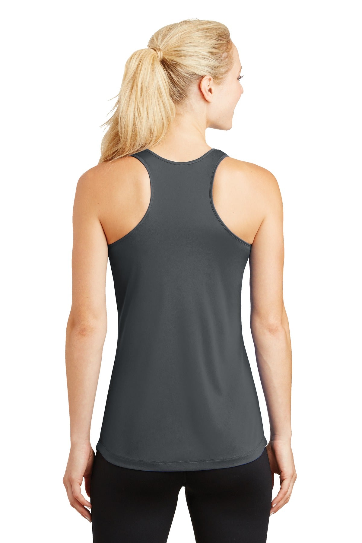 Custom Embroidered Sport-Tek Women's PosiCharge Competitor Racerback Tank. LST356,Iron Grey