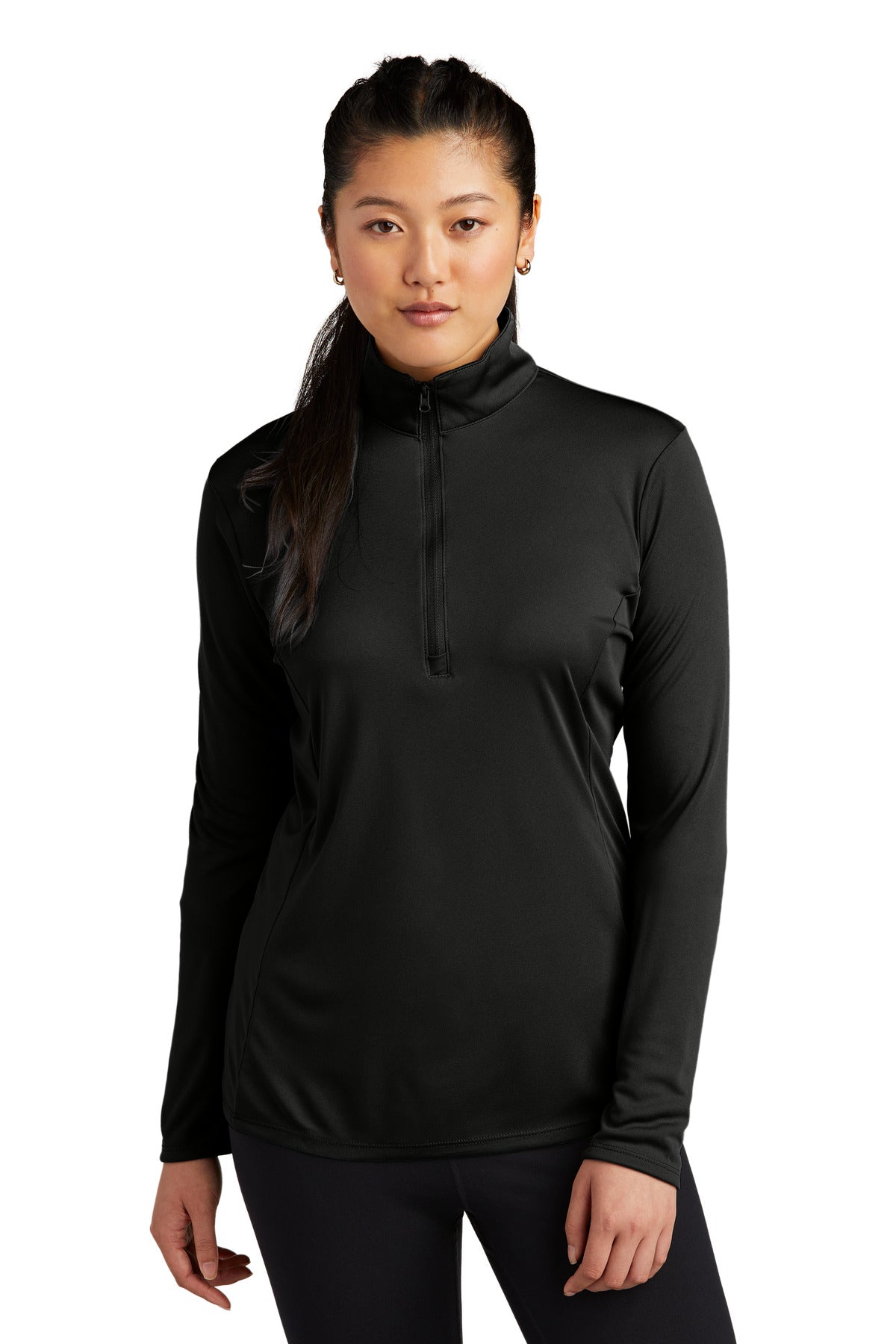 Sport-Tek Women's PosiCharge Competitor 1/4-Zip Pullover. LST357