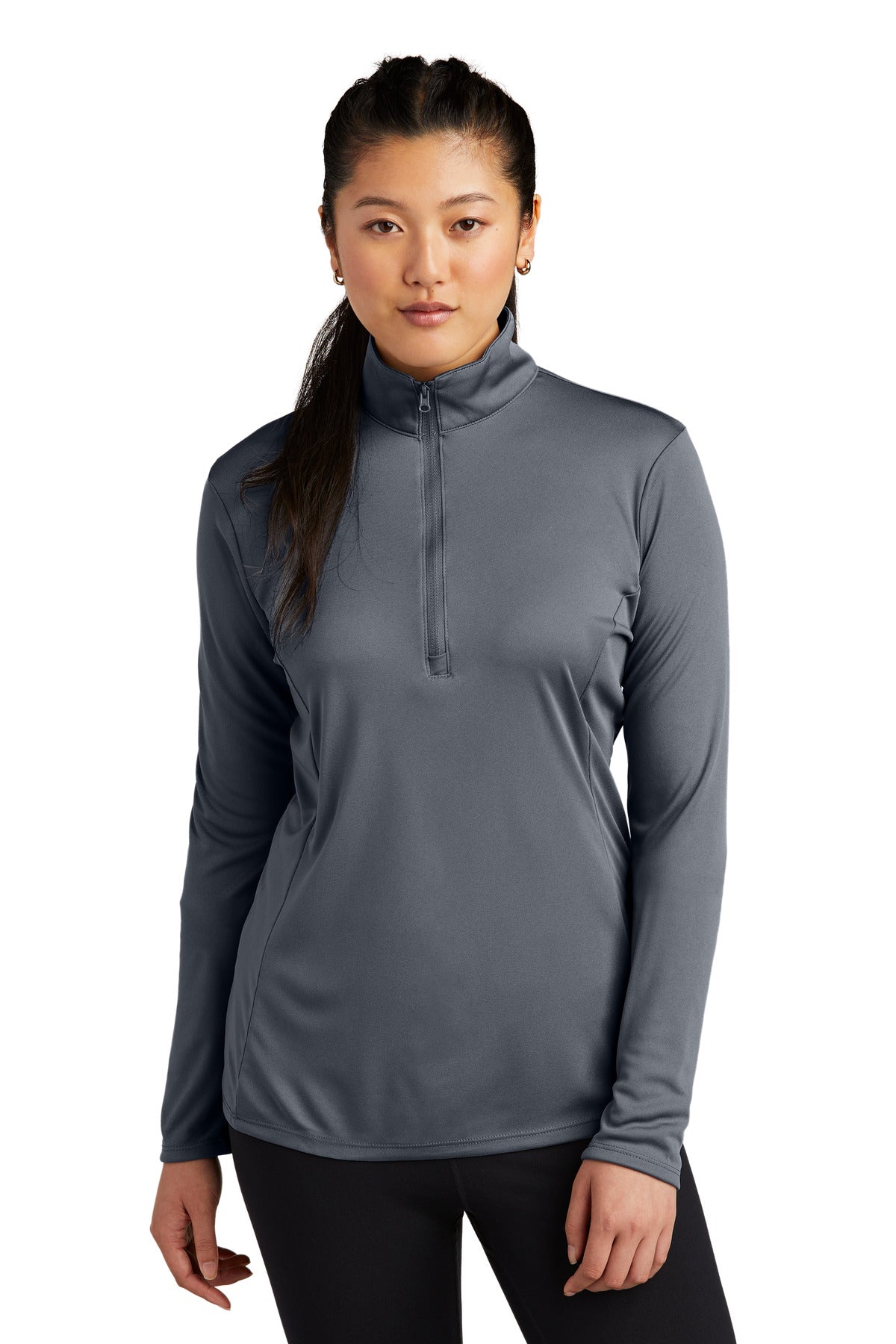 Sport-Tek Women's PosiCharge Competitor 1/4-Zip Pullover. LST357