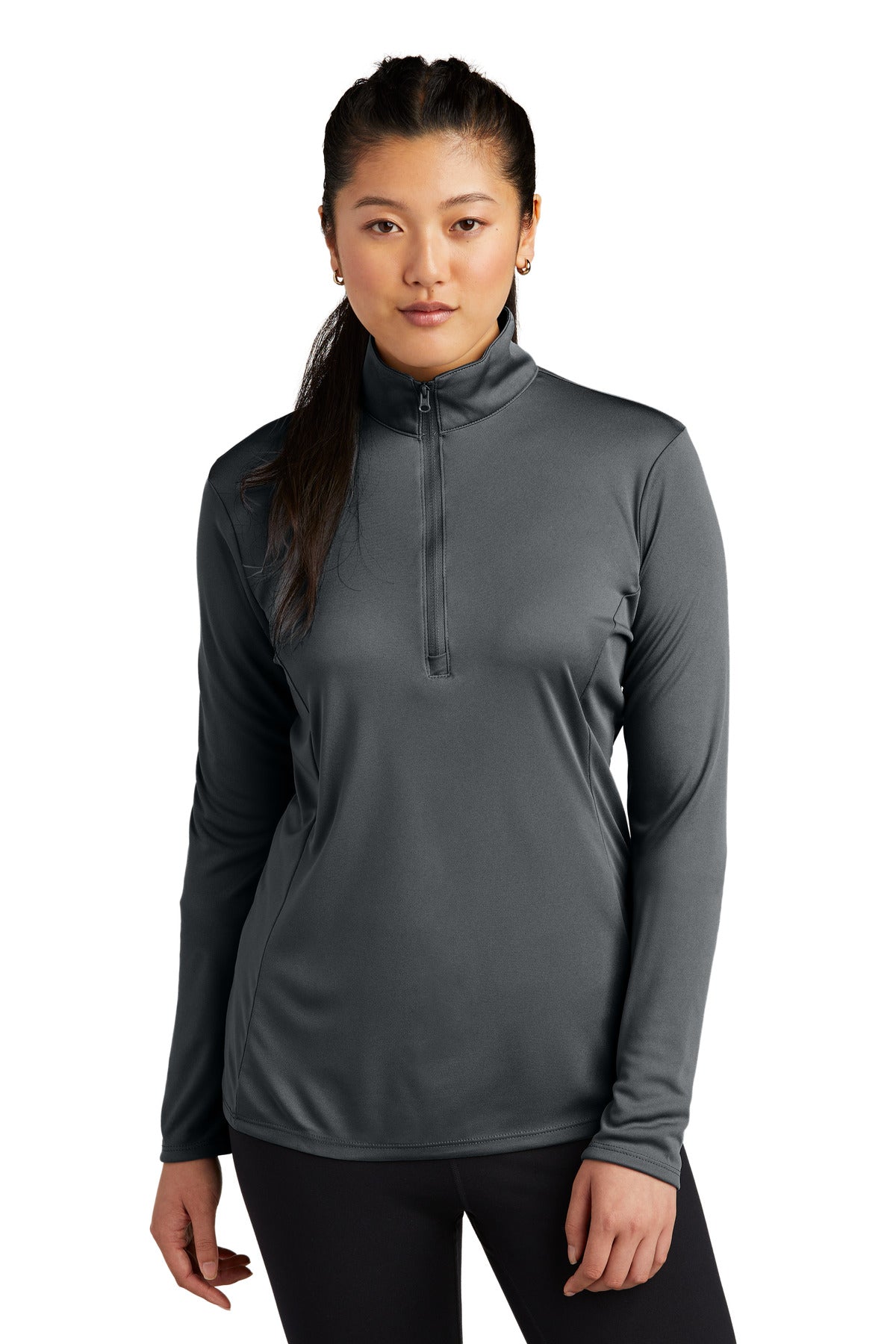 Sport-Tek Women's PosiCharge Competitor 1/4-Zip Pullover. LST357
