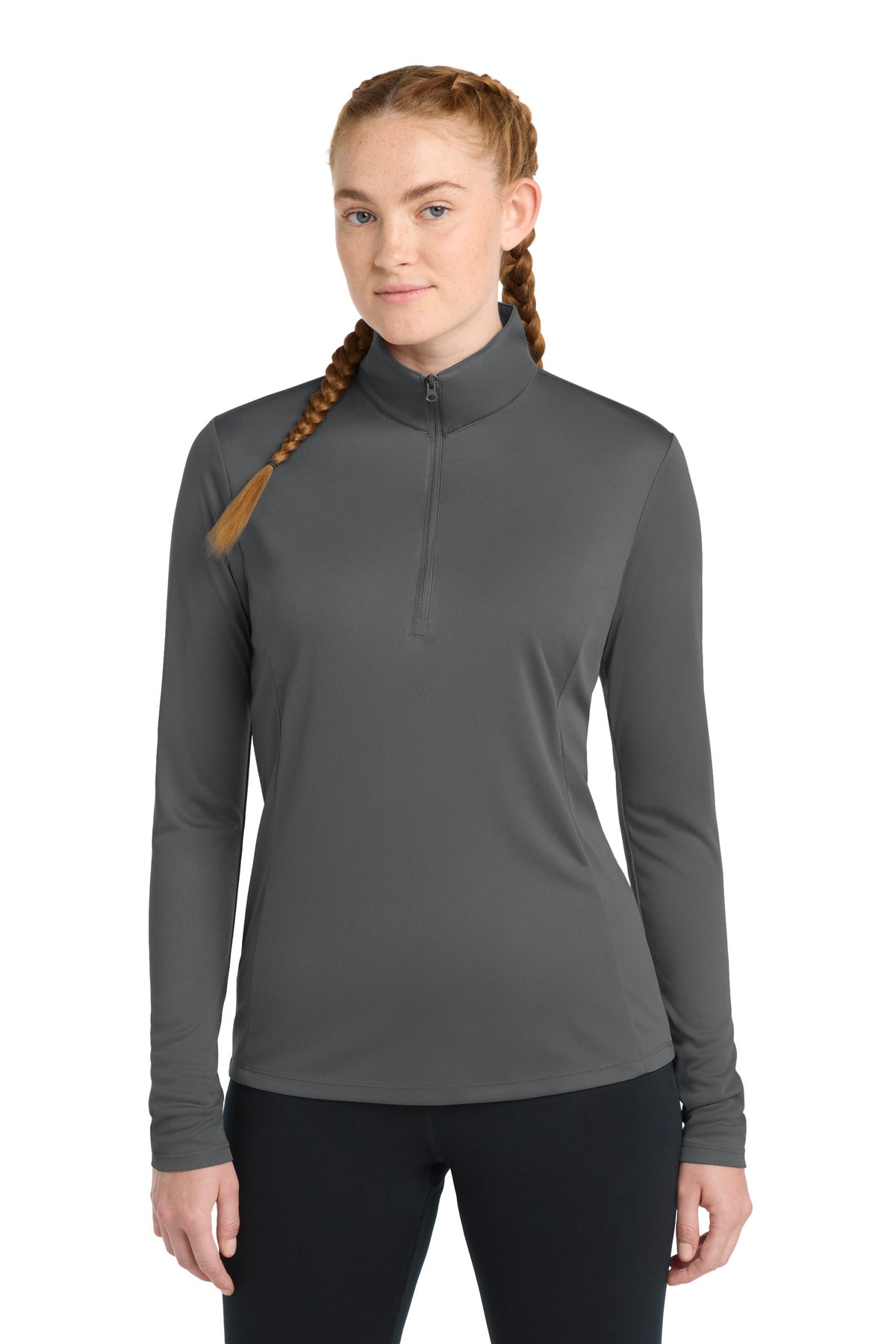 Custom Embroidered Sport-Tek Activewear in Iron Grey