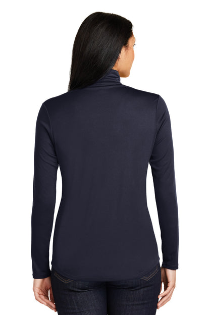 Custom Embroidered Sport-Tek Women's PosiCharge Competitor 1/4-Zip Pullover. LST357,True Navy
