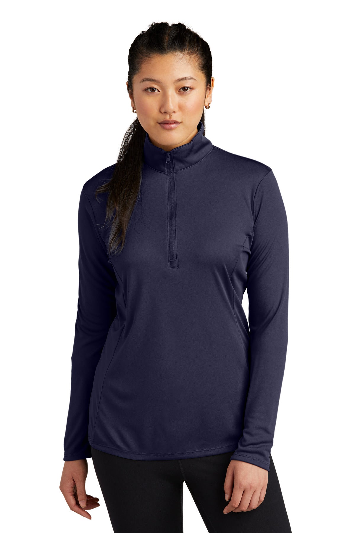 Sport-Tek Women's PosiCharge Competitor 1/4-Zip Pullover. LST357