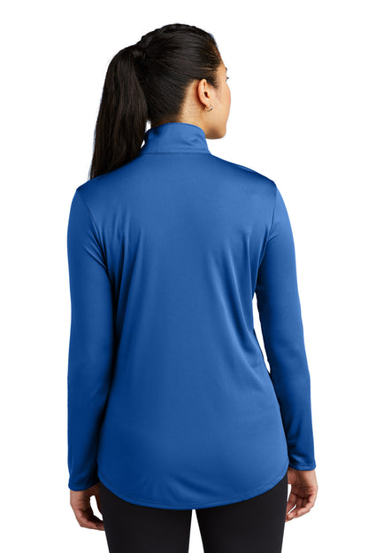 Custom Embroidered Sport-Tek Women's PosiCharge Competitor 1/4-Zip Pullover. LST357,True Royal