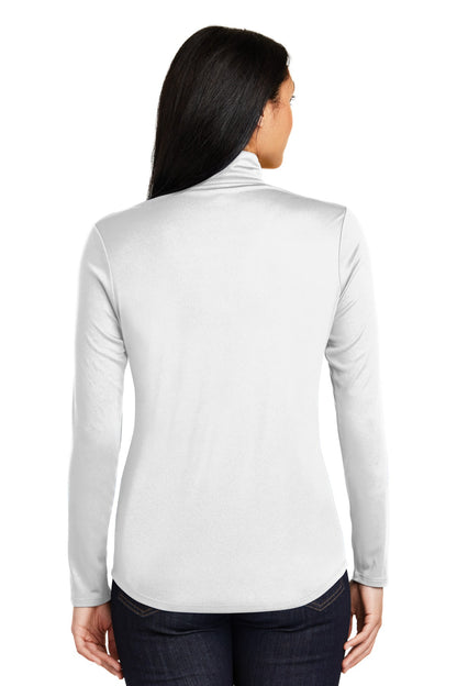 Custom Embroidered Sport-Tek Women's PosiCharge Competitor 1/4-Zip Pullover. LST357,White
