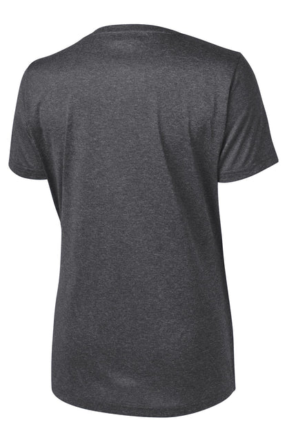 Sport-Tek Women's Heather Contender Scoop Neck Tee. LST360