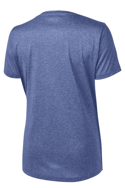 Sport-Tek Women's Heather Contender Scoop Neck Tee. LST360