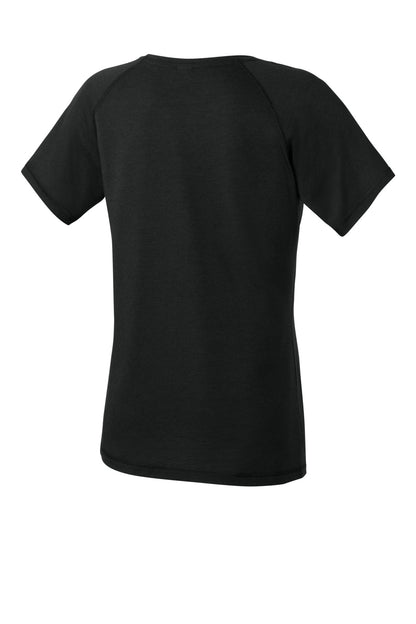 Custom Embroidered Sport-Tek T-Shirts  in Black Triad Solid