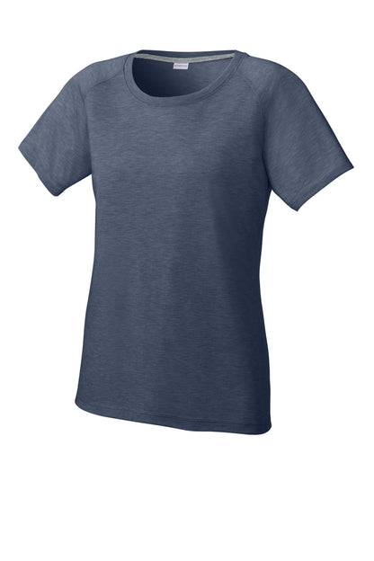 Custom Embroidered Sport-Tek T-Shirts  in True Navy Heather