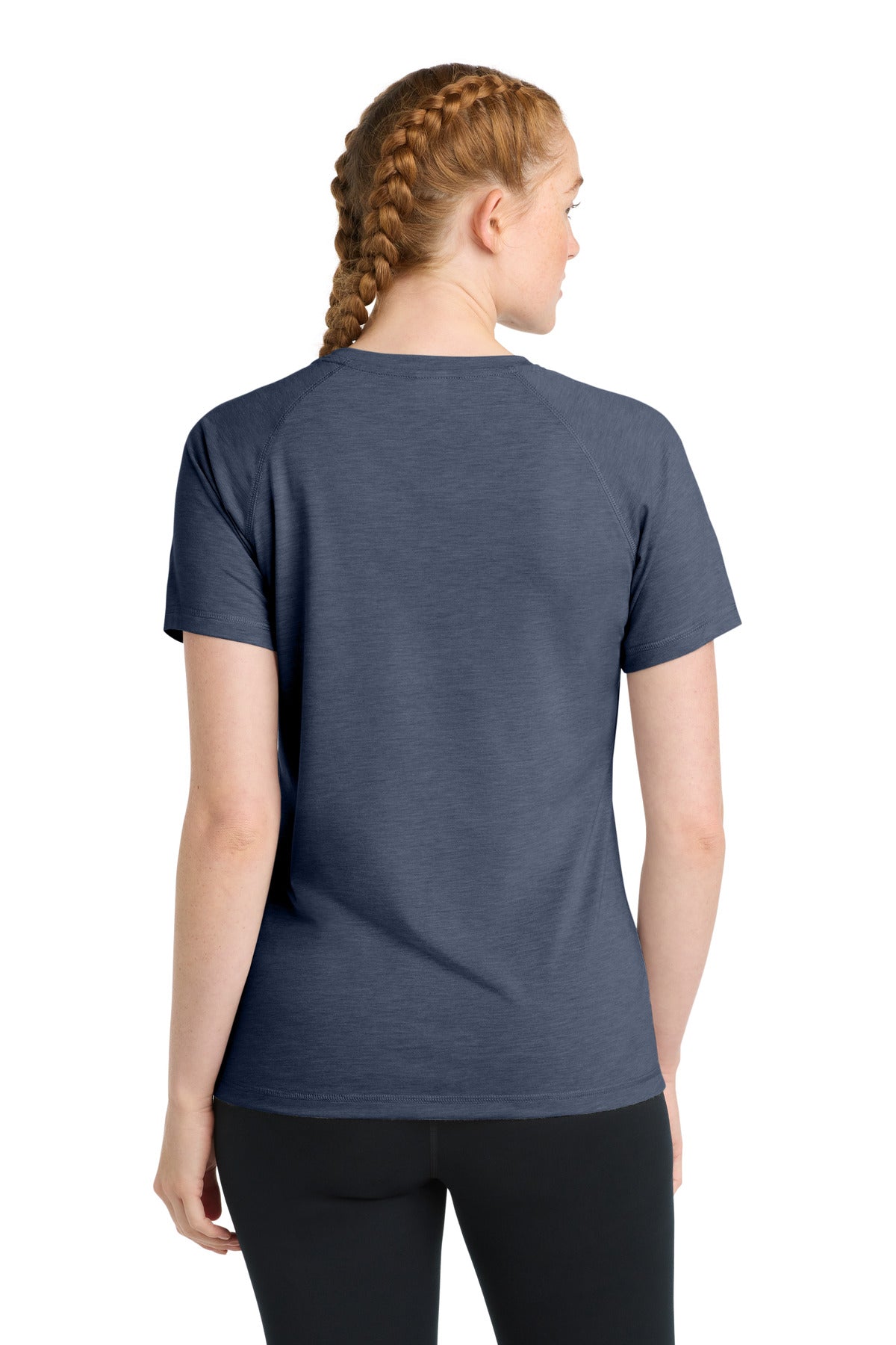 Custom Embroidered Sport-Tek T-Shirts  in True Navy Heather