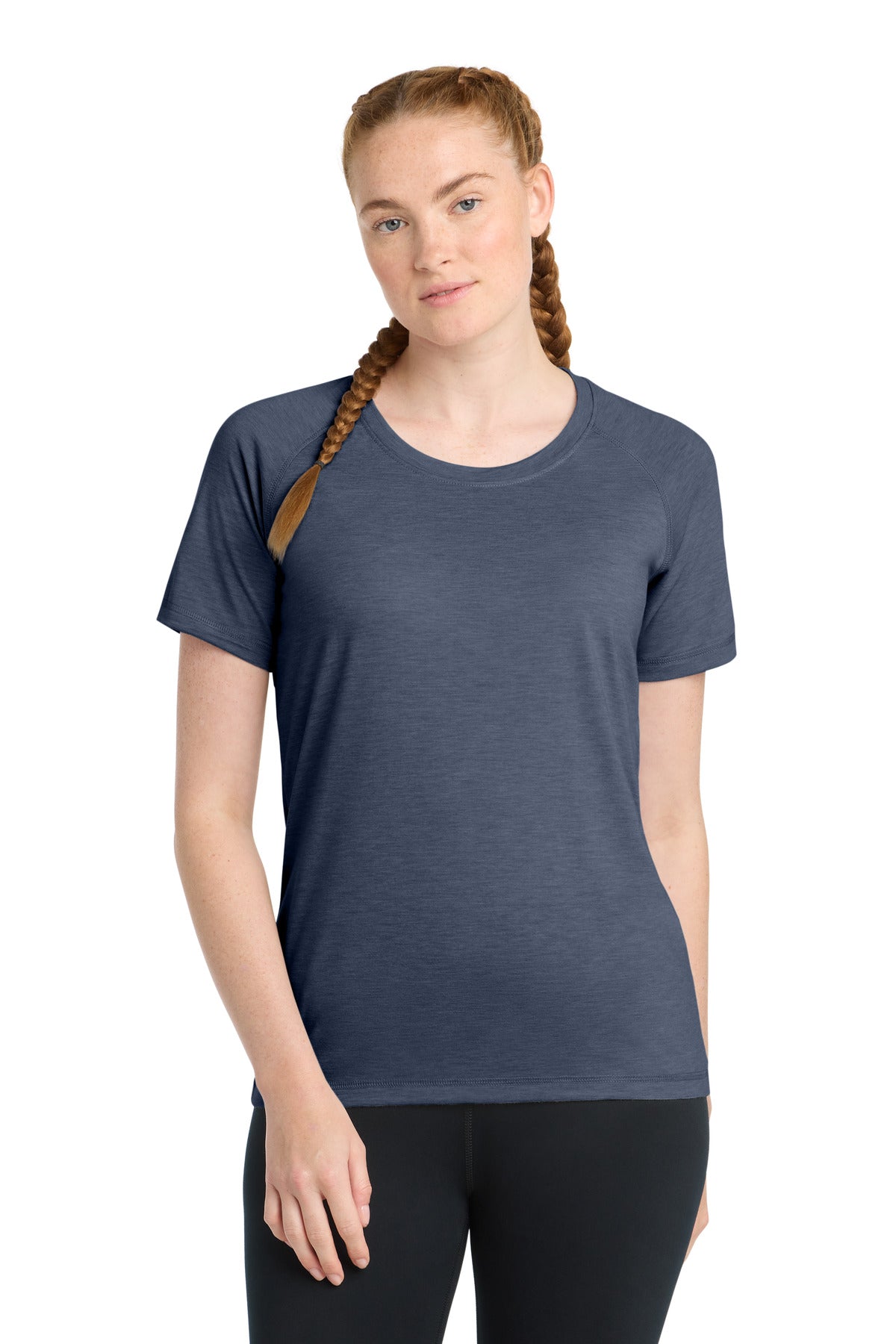 Custom Embroidered Sport-Tek T-Shirts  in True Navy Heather
