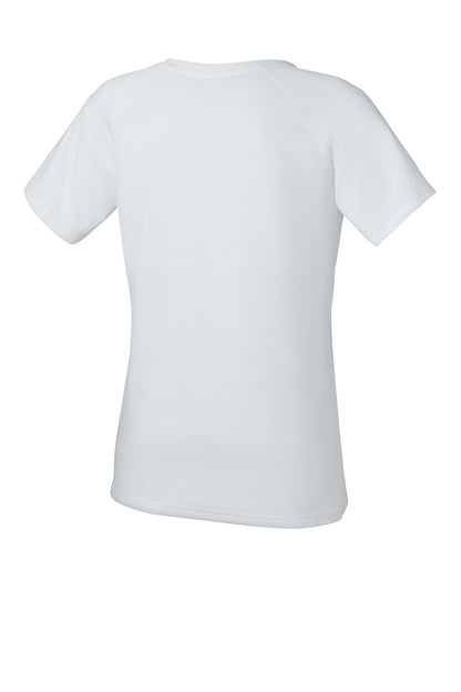 Custom Embroidered Sport-Tek T-Shirts  in White Triad Solid