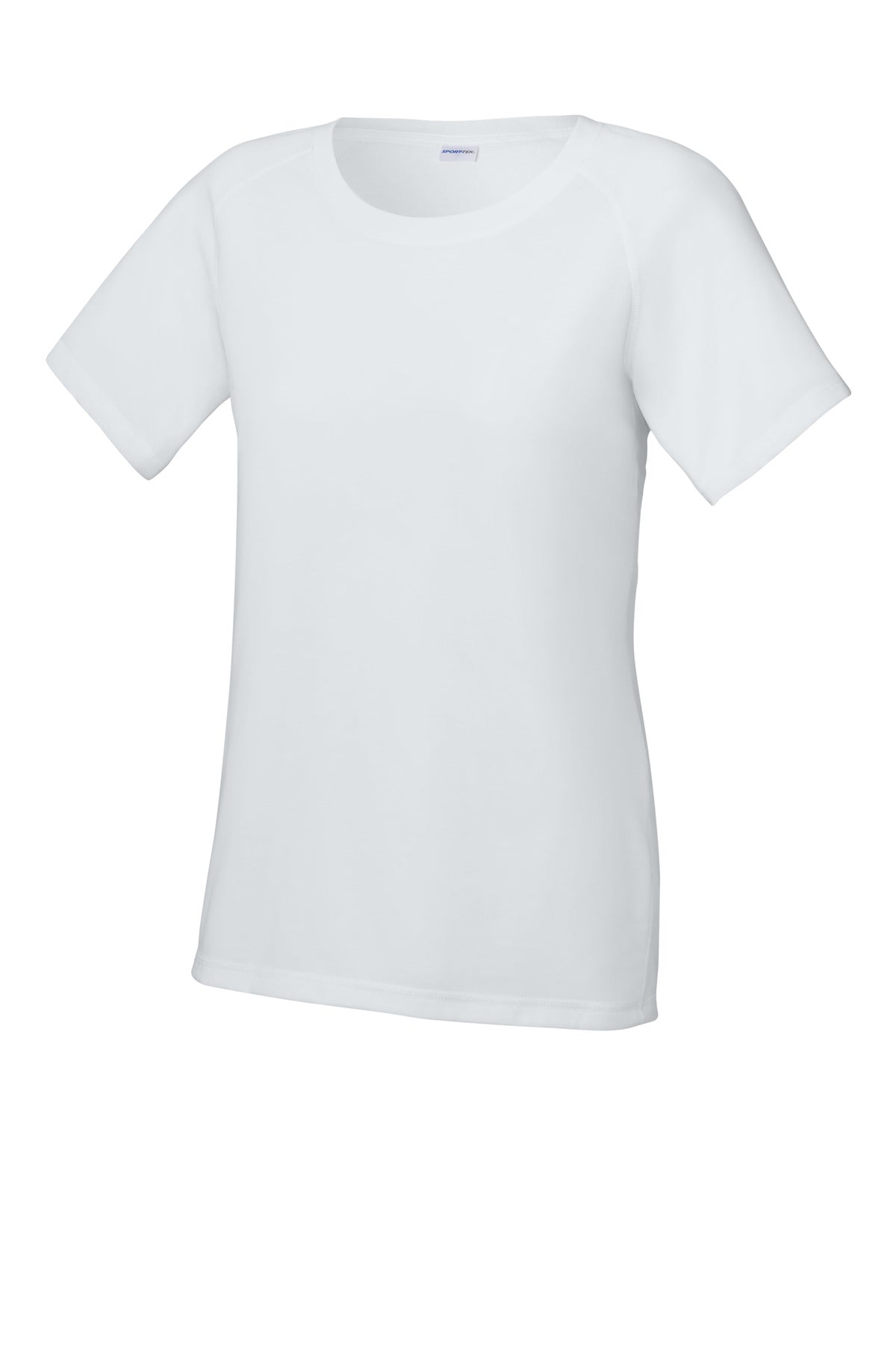 Custom Embroidered Sport-Tek T-Shirts  in White Triad Solid