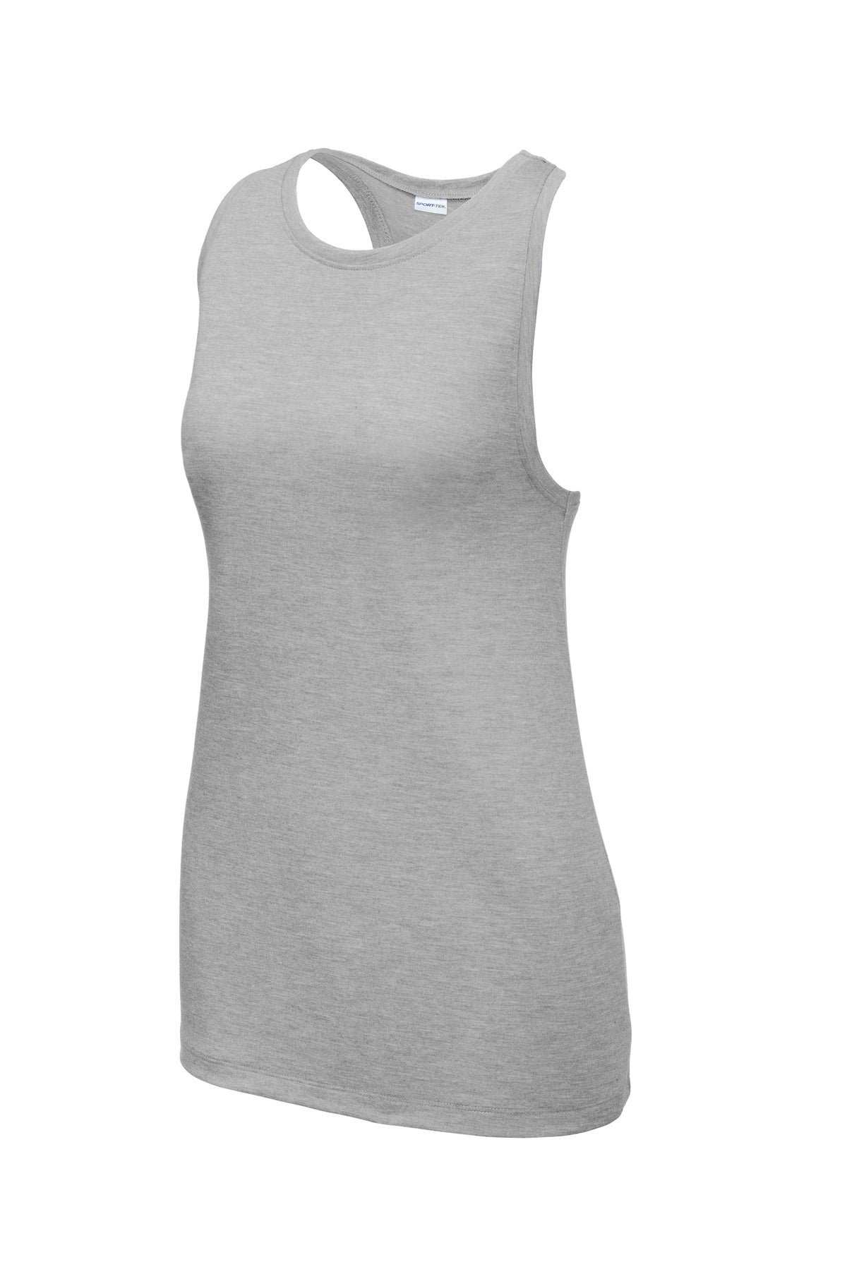 Sport-Tek  Women's PosiCharge  Tri-Blend Wicking Tank. LST402