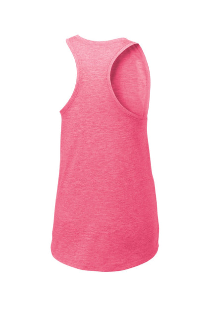 Sport-Tek  Women's PosiCharge  Tri-Blend Wicking Tank. LST402
