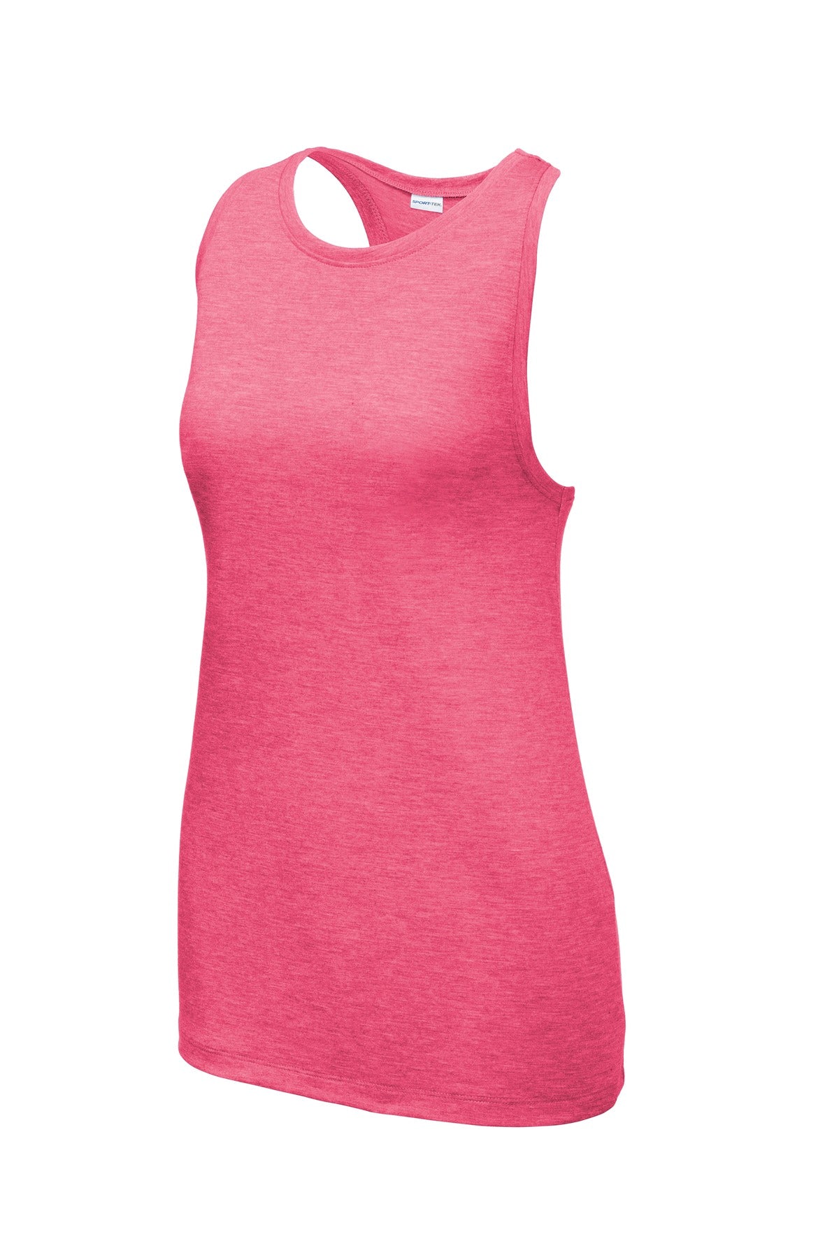 Sport-Tek  Women's PosiCharge  Tri-Blend Wicking Tank. LST402