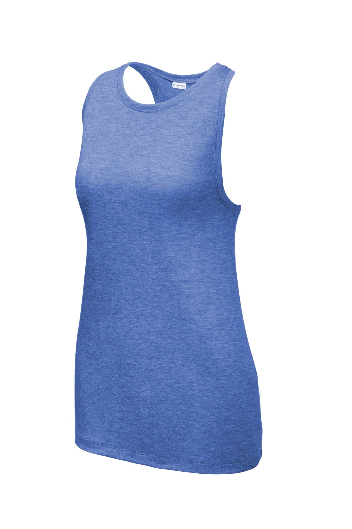 Sport-Tek  Women's PosiCharge  Tri-Blend Wicking Tank. LST402