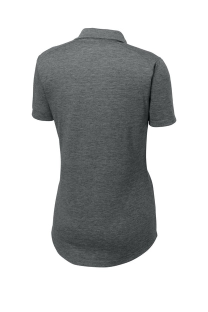 Sport-Tek  Women's PosiCharge  Tri-Blend Wicking Polo. LST405