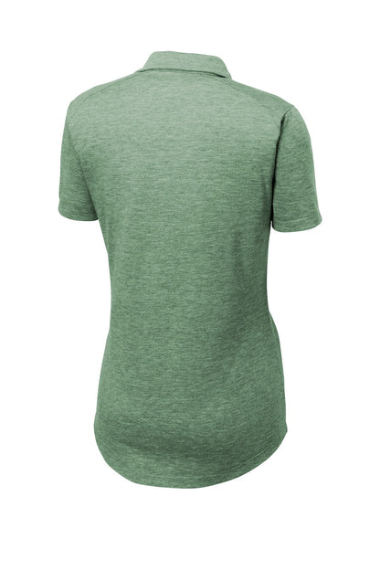 Sport-Tek  Women's PosiCharge  Tri-Blend Wicking Polo. LST405