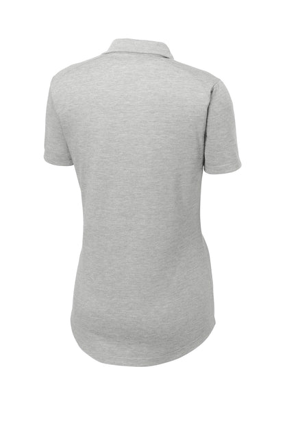 Sport-Tek  Women's PosiCharge  Tri-Blend Wicking Polo. LST405