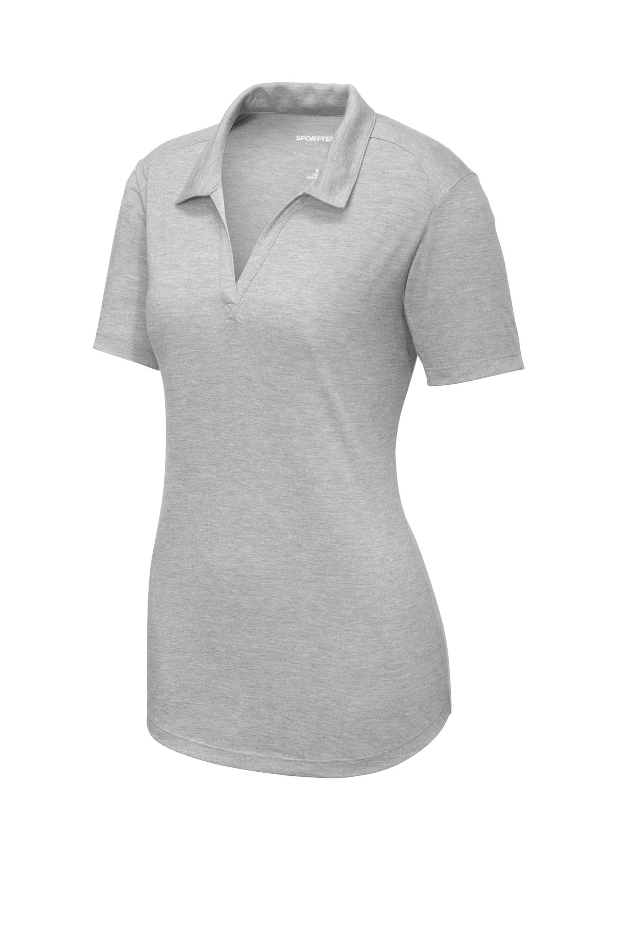 Sport-Tek  Women's PosiCharge  Tri-Blend Wicking Polo. LST405