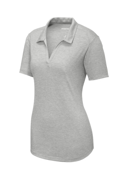 Sport-Tek  Women's PosiCharge  Tri-Blend Wicking Polo. LST405