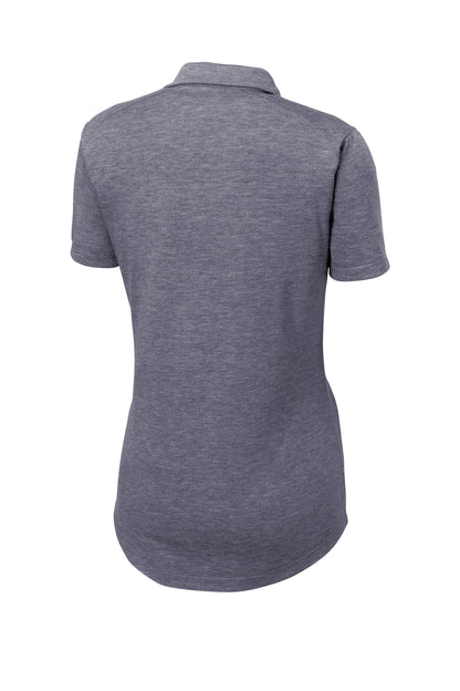 Sport-Tek  Women's PosiCharge  Tri-Blend Wicking Polo. LST405