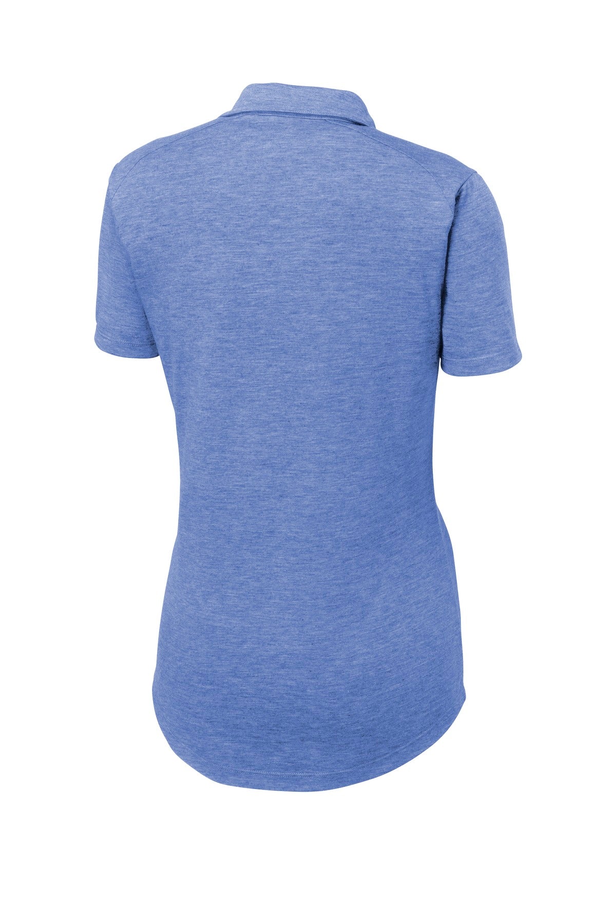 Sport-Tek  Women's PosiCharge  Tri-Blend Wicking Polo. LST405
