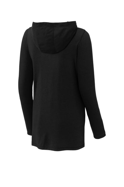 Sport-Tek Women's PosiCharge  Tri-Blend Wicking Long Sleeve Hoodie LST406