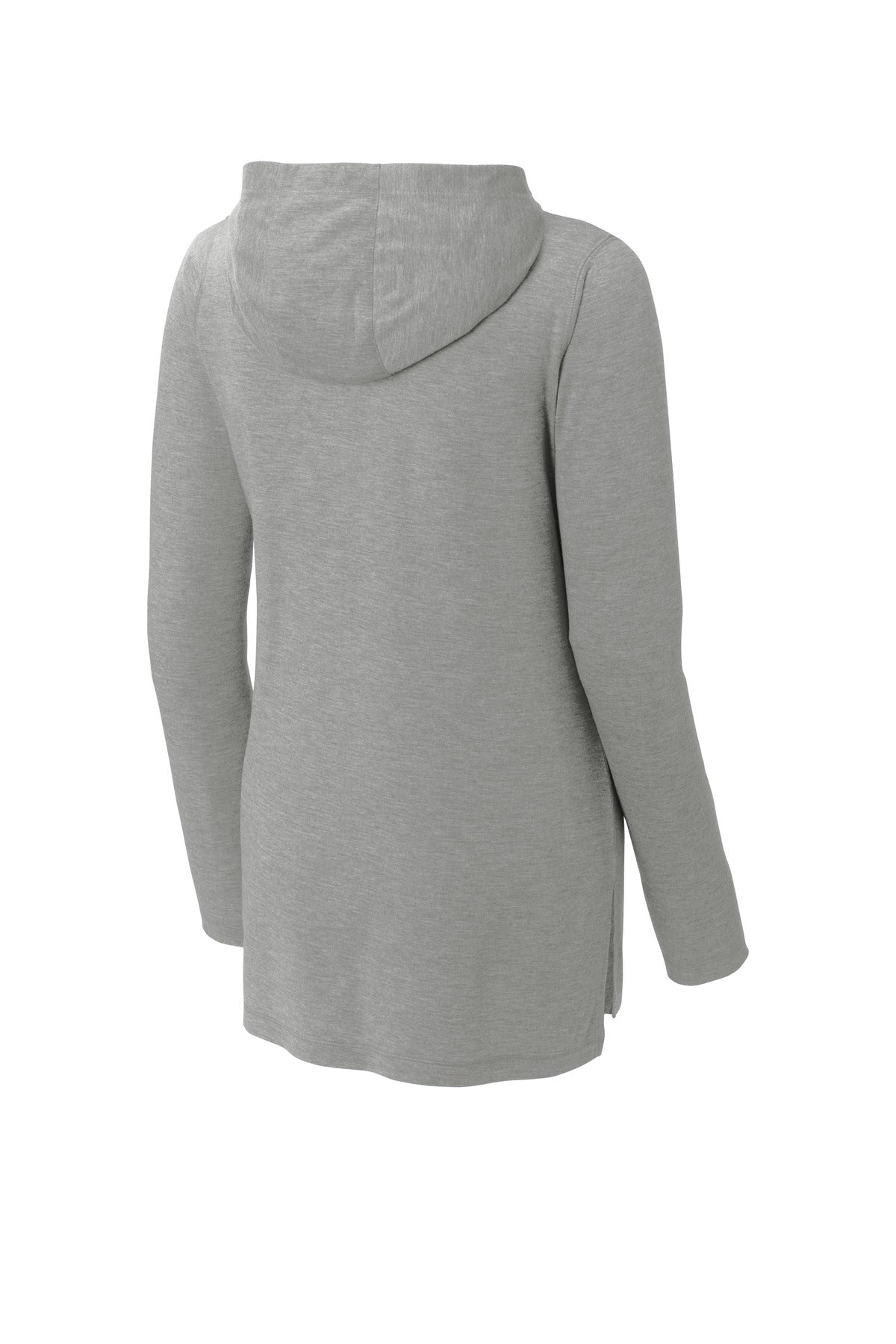 Sport-Tek Women's PosiCharge  Tri-Blend Wicking Long Sleeve Hoodie LST406