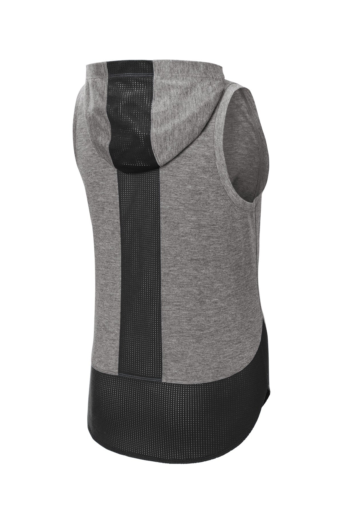 Sport-Tek  Women's PosiCharge  Tri-Blend Wicking Draft Hoodie Tank. LST410