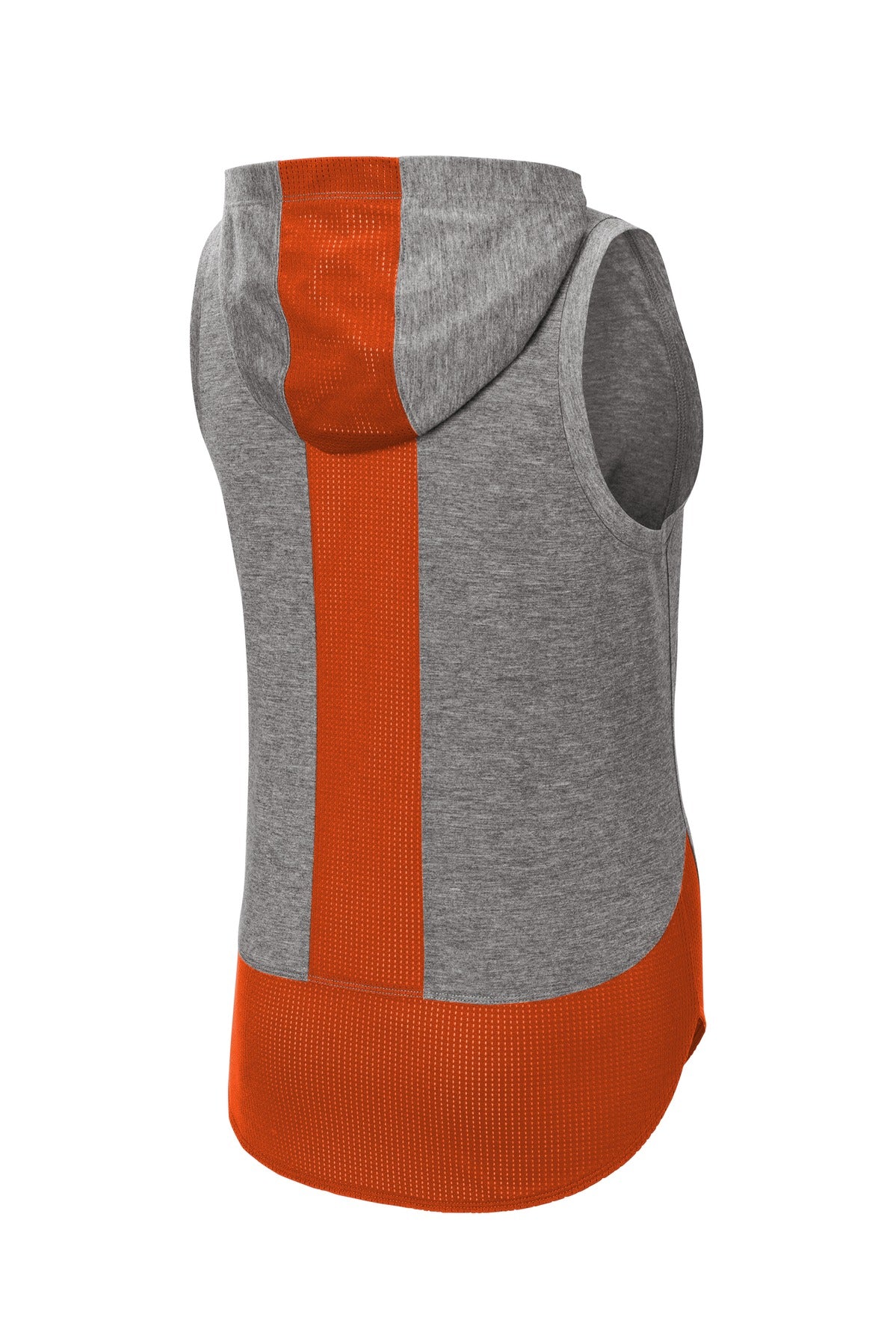 Sport-Tek  Women's PosiCharge  Tri-Blend Wicking Draft Hoodie Tank. LST410