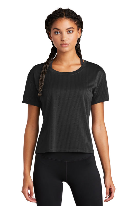 Sport-Tek  Women's PosiCharge  Draft Crop Tee. LST411