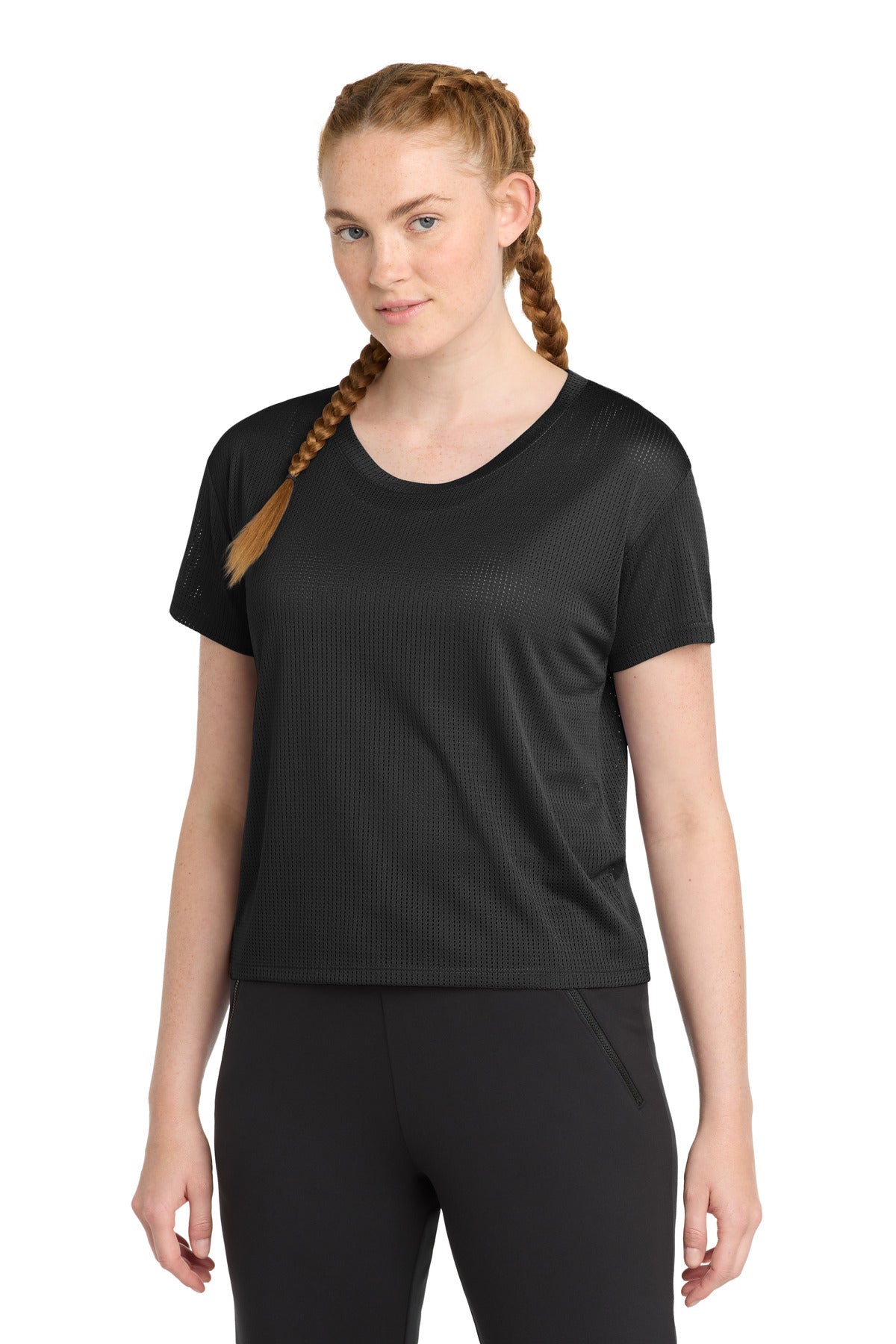 Custom Embroidered Sport-Tek T-Shirts  in Black