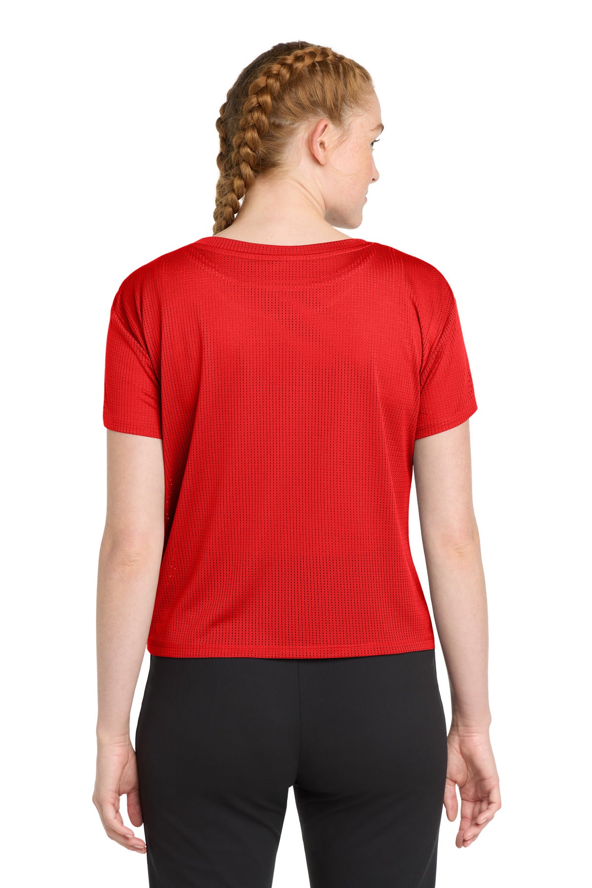 Custom Embroidered Sport-Tek T-Shirts  in True Red