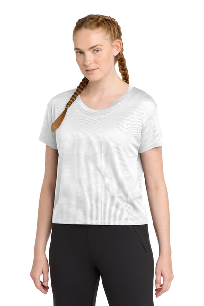 Custom Embroidered Sport-Tek T-Shirts  in White