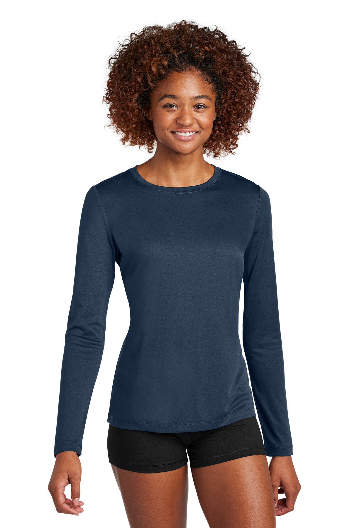 Custom Embroidered Sport-Tek T-Shirts  in True Navy