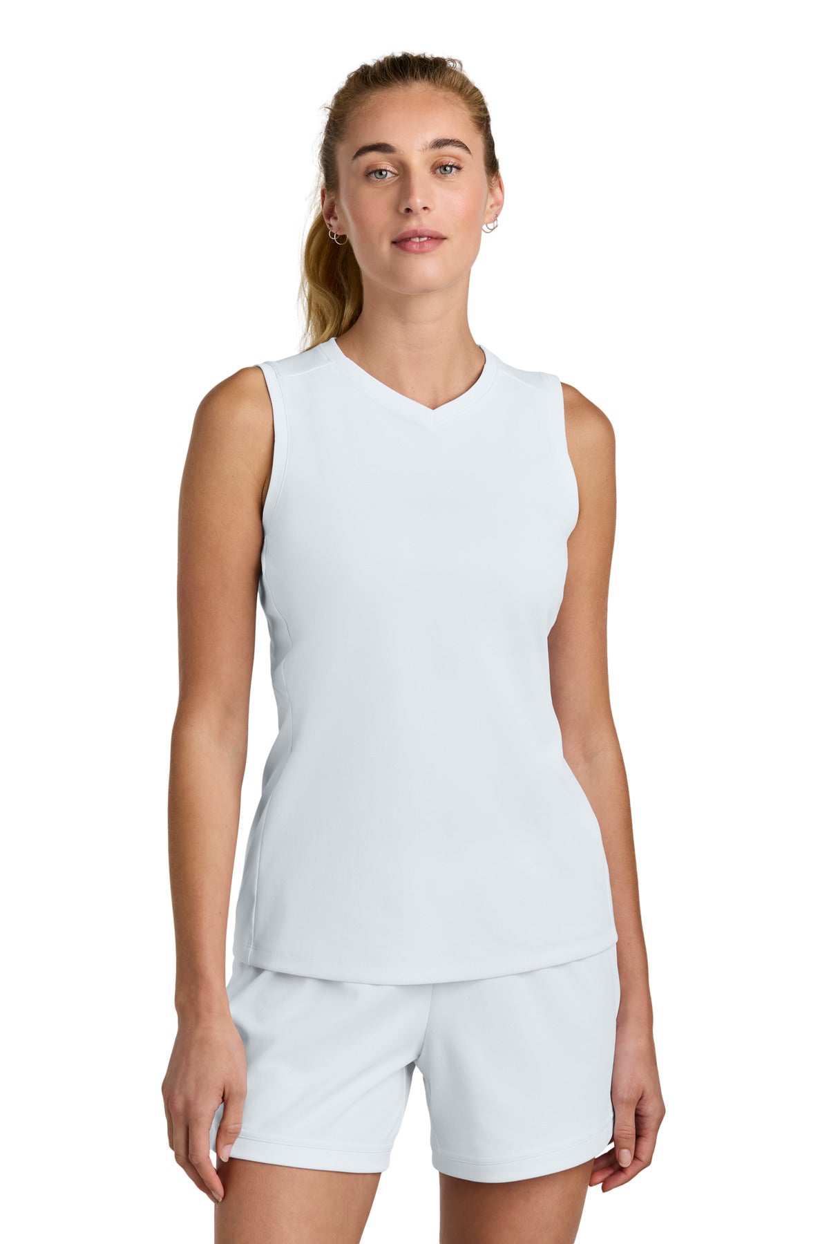 Custom Embroidered Sport-Tek Activewear in White/ White