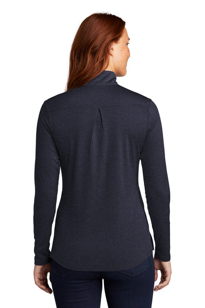 Custom Embroidered Sport-Tek  Women's Endeavor 1/2-Zip Pullover. LST469,Deep Navy Heather
