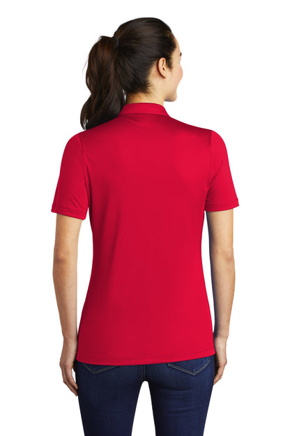 Custom Embroidered Sport-Tek Women's Posi-UV  Pro Polo.  LST520,True Red